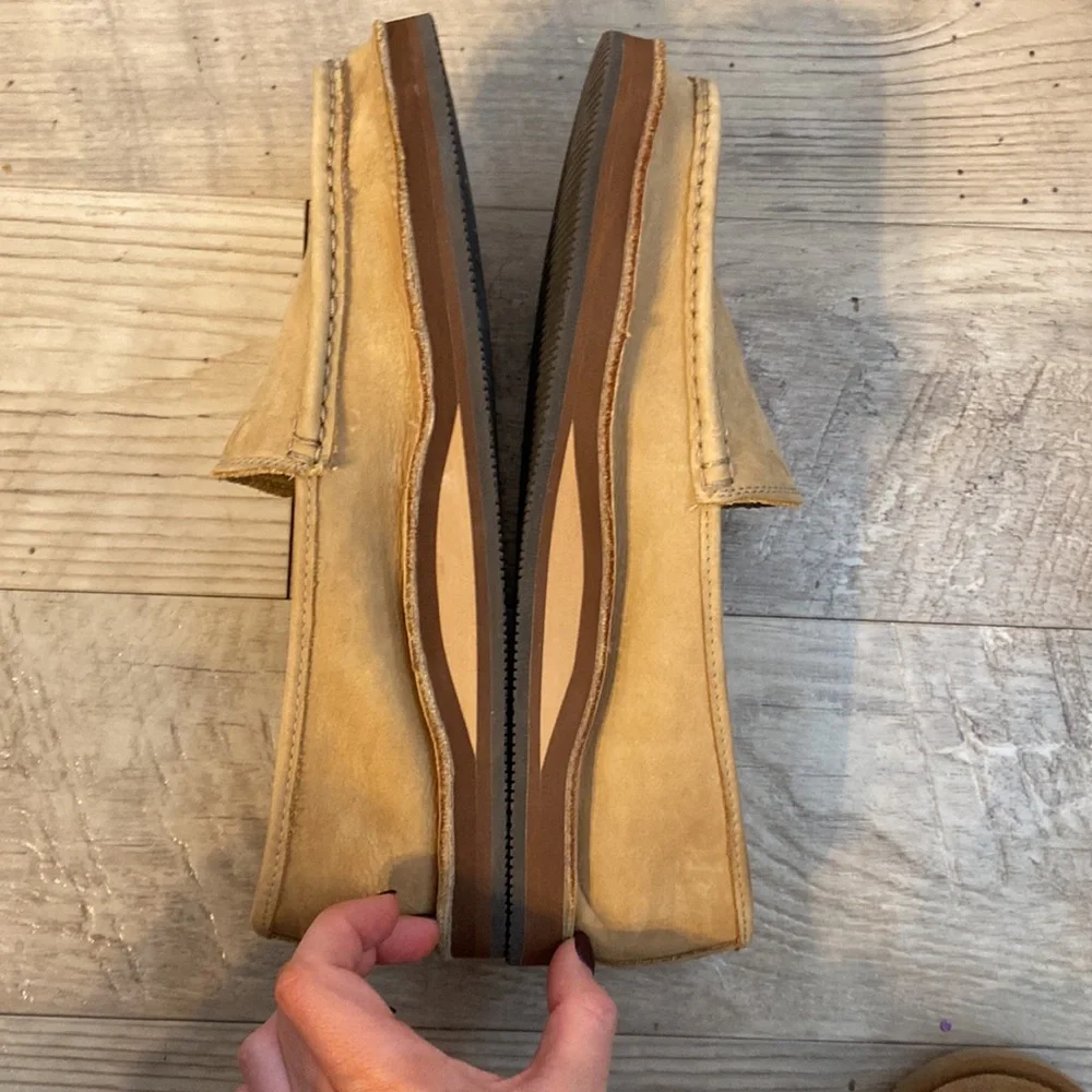 🌈 Rainbow Leather Loafers